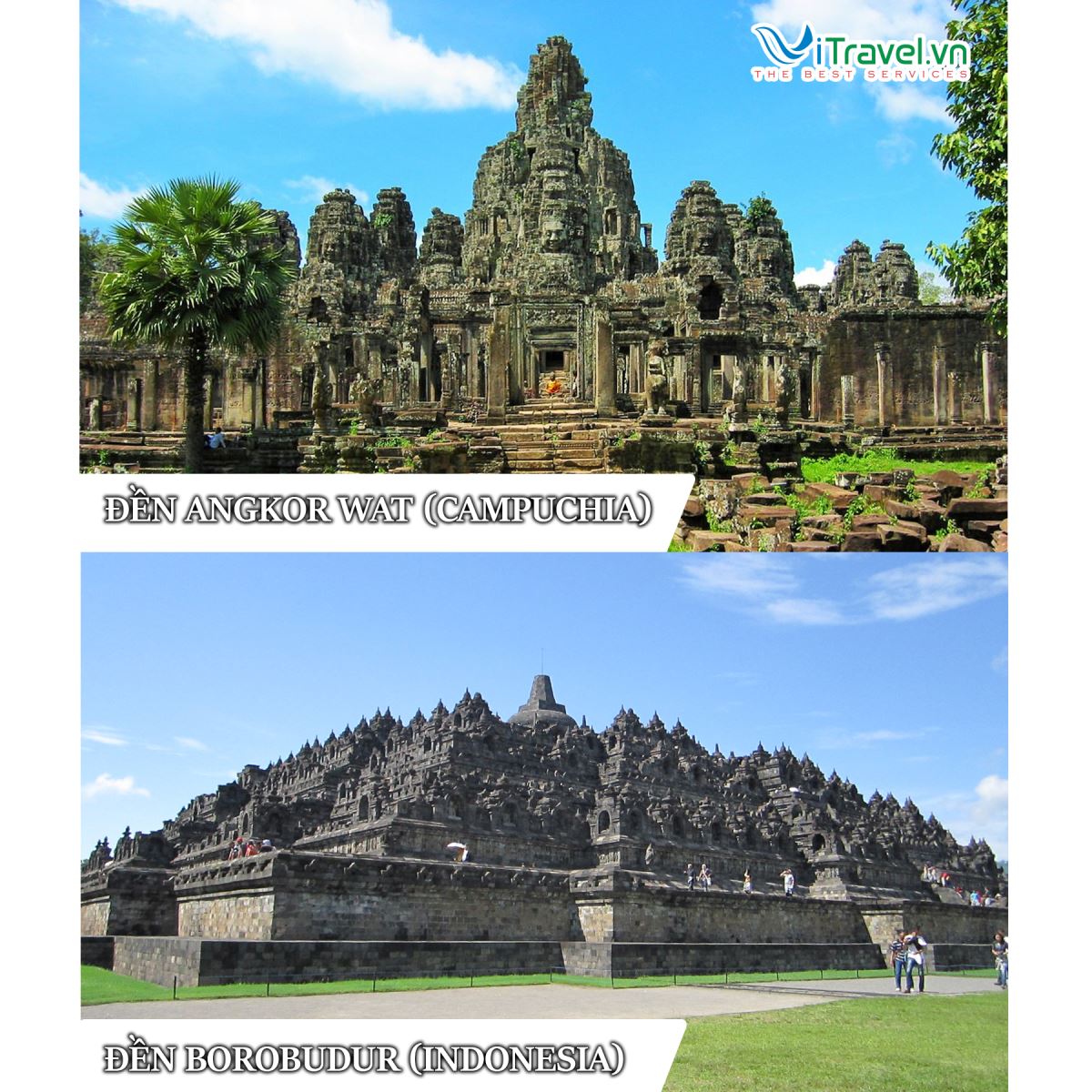 Điểm du lịch giống nhau