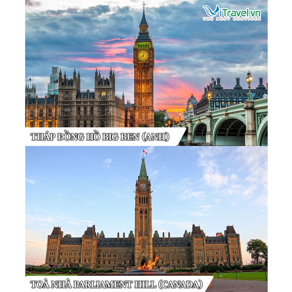 Điểm du lịch giống nhau