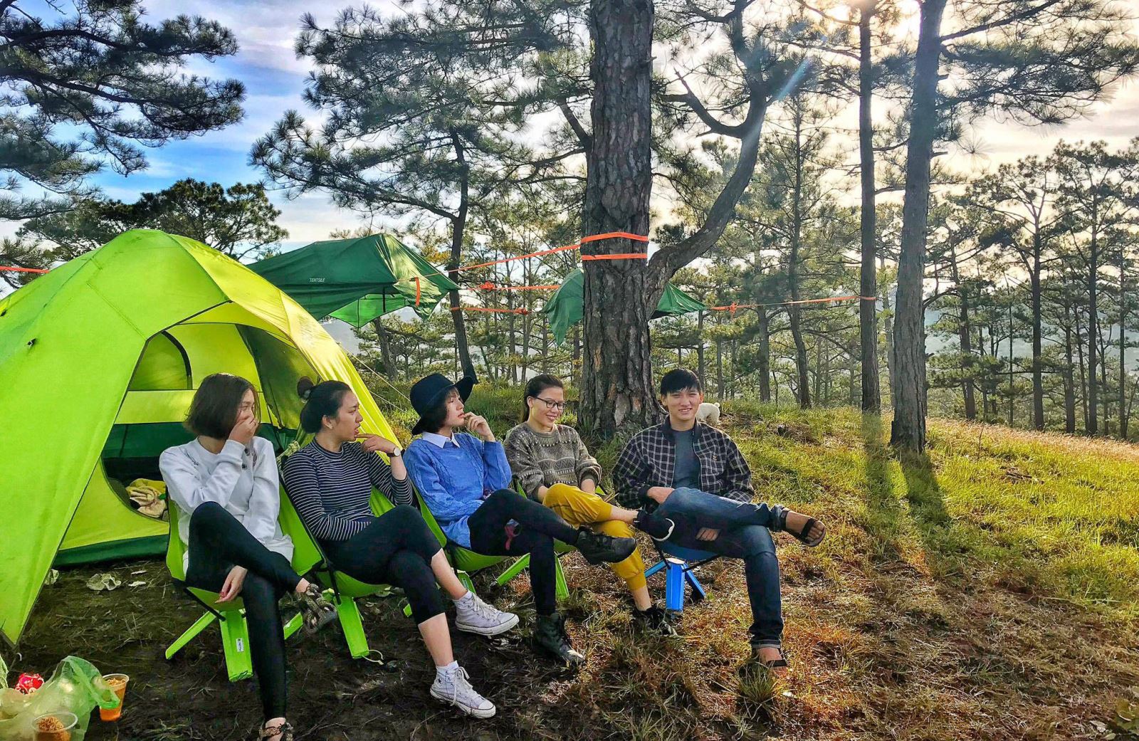 10 điểm cắm trại gầ Hà Nội